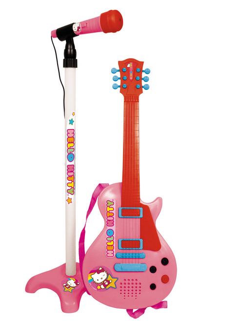 1509  GUITAR AND STAND MICROPHONE